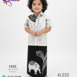 batik shirt sarong kids bathik