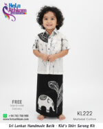 batik shirt sarong kids bathik