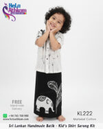 batik shirt sarong kids bathik
