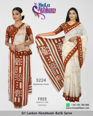 batik saree handmade bathik