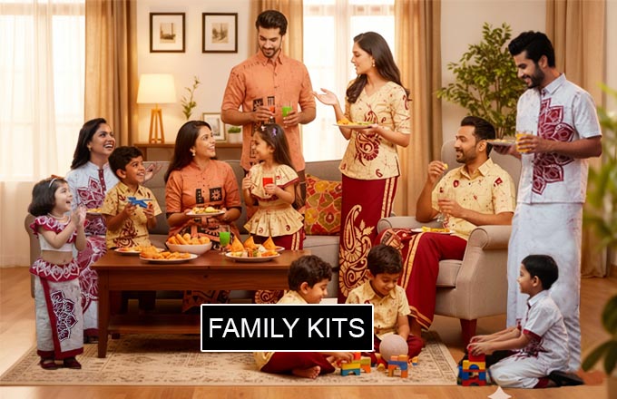 batik family kits batik