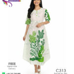 batik frock handmade bathik