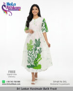 batik frock handmade bathik