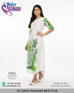 batik frock handmade bathik