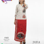 batik lungi and top handmade bathik