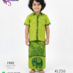 batik kids shirt & sarong handmade bathik
