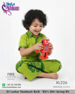 batik kids shirt & sarong handmade bathik