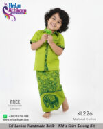 batik kids shirt & sarong handmade bathik