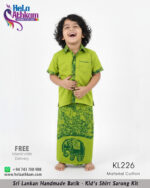 batik kids shirt & sarong handmade bathik