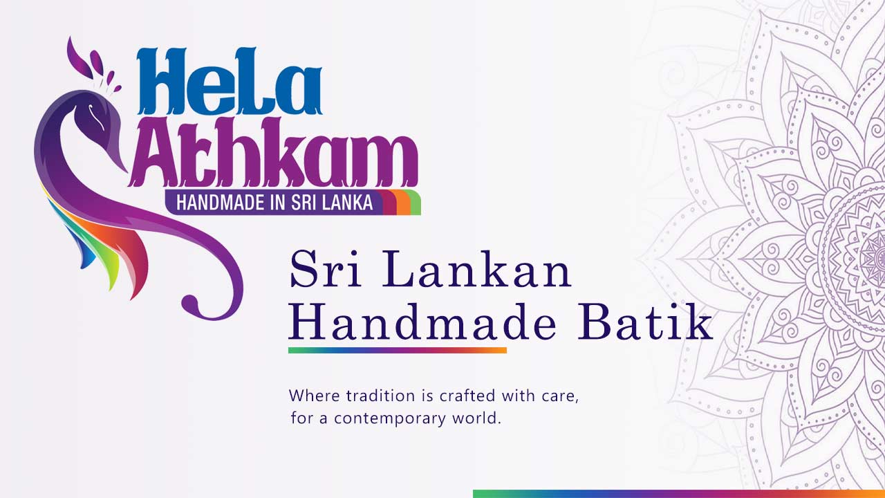Hela athkam handmade Sri Lankan batik clothing.